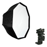 Octabox Softbox 80cm + Bracket Tipo B Soporte Para Flash