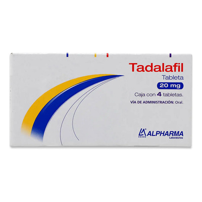 Tadalafil Caja C\u002F4 Tabletas De 20 Mg C\u002Fu Aplharma | MercadoLibre