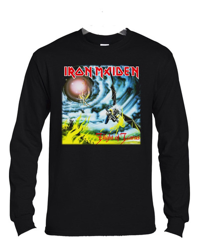 Polera Ml Iron Maiden Flight Of Icarus Metal Abominatron