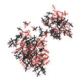 200pcs Juguete De Animales De Simulación De Hormigas Mezcla
