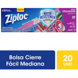 Ziploc Bolsas Multiuso Herméticas Para Organizar 20unid