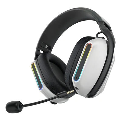 Audífonos Gamer Diadema Alambrica, Gaming Headset Gamer, Con Microfono Desmontable, Iluminación RGB, Usb Con Cable Trenzado, Para Pc\u002Fmac\u002Flaptop, Guh-g3nw3-g1 | Meses sin interés