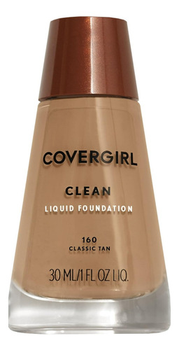 Covergirl Clean Makeup Foundation Classic Tan 160