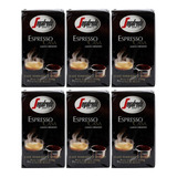 Combo X6 Packs Café Molido Segafredo Zanetti X 250gr C/u