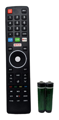 Control Para Tv Hyundai Smartv + Pilas