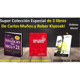 3 Libros Increíble De Robert Kiyosaki Y Carlos Muños Halcone