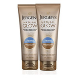 Jergens Natural Glow + Loción Corporal Autobronceadora Reafi