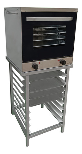 Horno Convector Electrico Morelli Dorato Panadero Pasteleria