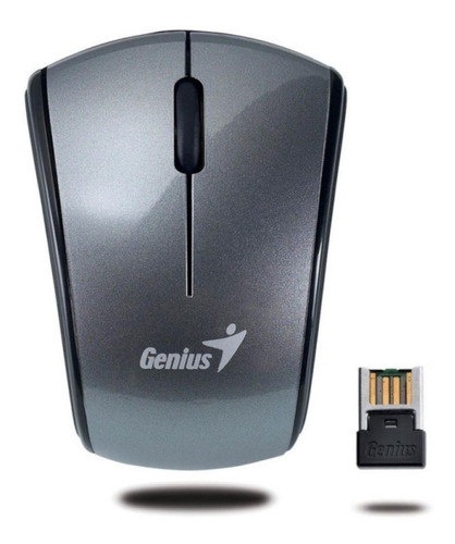 Mouse Mini Inalámbrico Genius  Micro Traveler 900s Negro