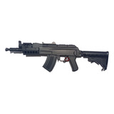 Fusil Airsoft Cyma Ak47um Spetsnaz Electrico Auto 394 Fps