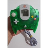 Controle Original Verde Translúcido Sega Dreamcast 