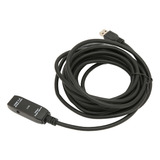 1 Cable De Extensión Usb De 16 Pies, 3.0, Negro, 16,4 Pies,