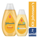  Kit Shampoo E Cond Johnson's Baby Glicerina 400ml + 200ml