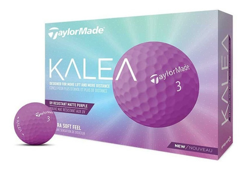 Pelotas Taylormade Kalea Dama Colores - Caja X12 Color Violeta / Purple
