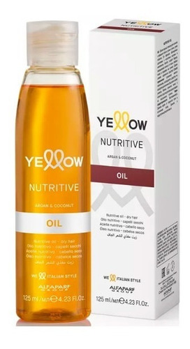 Yellow Nutrive Oil Serum X 120 Ml Argan Coconut Nutricion