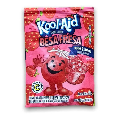 Kool Aid 20 Sobres Rinde 2lts Cada Uno  Con Vitamina C | Envío gratis