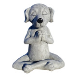 Cão Buda, Meditação Cão Estátua-yoga Cão Decoração, 0038