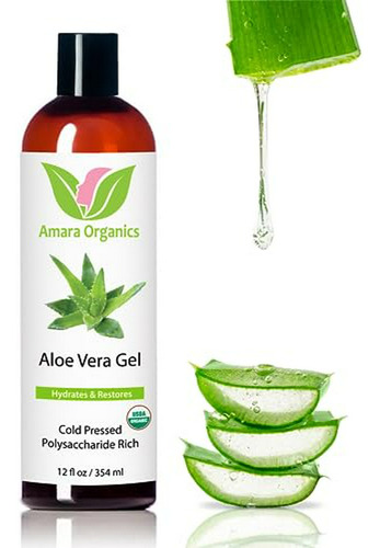 Gel De Aloe Vera Orgánico - Cuidado Facial, Corporal Y Capil