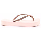 Sandalias Havaianas Plataforma Slim Flatform Shine Carg