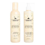 La Puissance Rulos Kit Shampoo Crema De Peinar Modeladora  