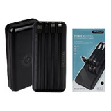 Power Bank Treqa20.000 Mah Carga Inalambrica 4 En 1