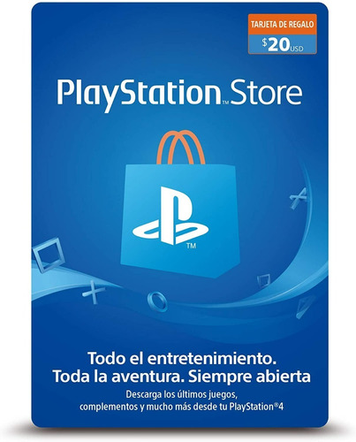 ..:: Playstation Tarjeta De Regalo ::.. 20 Usd