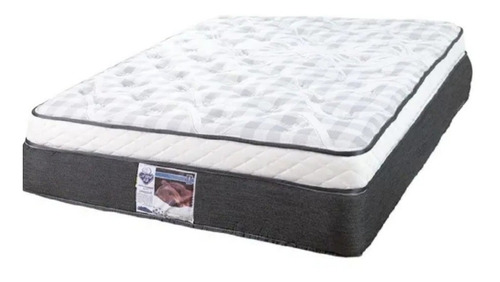 Colchon Queen Size Spring Air De Colchoneta Gruesa United 