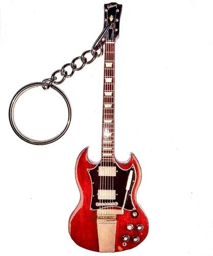 Pack X3 Souvenir Guitarra Gibson Sg Acdc (o Surtido A Elec)