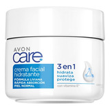 Avon Care Crema Hidratante Facial Triple Accion Vitamina E 