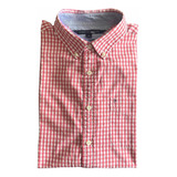 Camisa Tommy Hilfiger Hombre Manga Larga Talla L Cth071