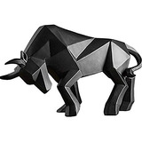 Escultura De Toro Bison Para Decoración Del Hogar