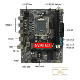 Kit Placa Mãe X79 Lga 1356 Intel Xeon 2420 4gb Com Defeito