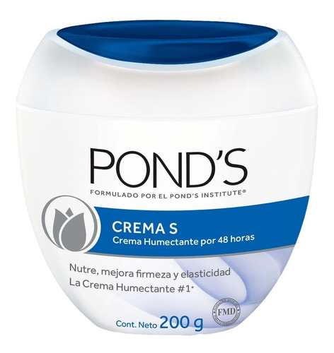 Pond's Crema S Humectante Nutritiva 200 G Tipo De Piel Mixta