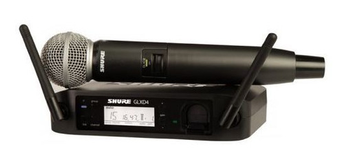 Sistema Microfone Sem Fio De Mão Glxd 24br Beta58 - Shure