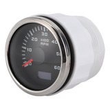 Tacômetro Lcd De 52 Mm/2 Polegadas E 6000 Rpm Para Motor Ext