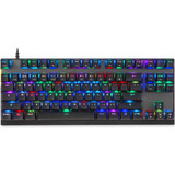 Teclado Mecanico Rgb Gamer Gadnic Teclas Ultra Resistentes