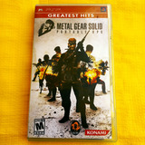 Metal Gear Solid: Portable Ops | Con Manual Para Psp