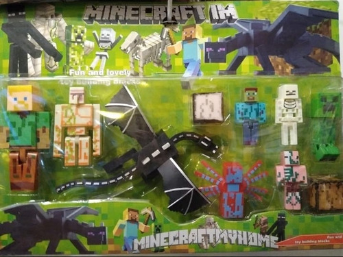 Muñecos Minecraft Juguetes. Set X 10.