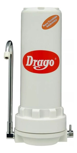 Purificador Filtro De Agua Drago Mp70 Sobre Mesada 12000 Lts