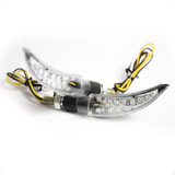 Direccionales Motocicleta 13 Led M1023 Negro