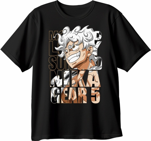 Playera Monkey D Luffy Gear 5 Nika