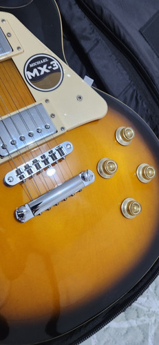 Guitarra Lp Michael Strike Gm750 Vs Vintage Sunburst