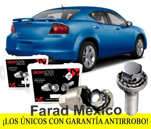 Tuercas Seguridad Dodge Avenger Se Garantizados