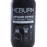 Heburn Spray Limpiador De Brochas Y Pinceles Cod 136 X 200cc Color Negro