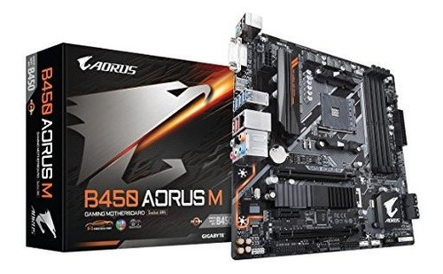 Gigabyte B450 Aorus M (amd Ryzen Am4 - M.2 Protector Térmico