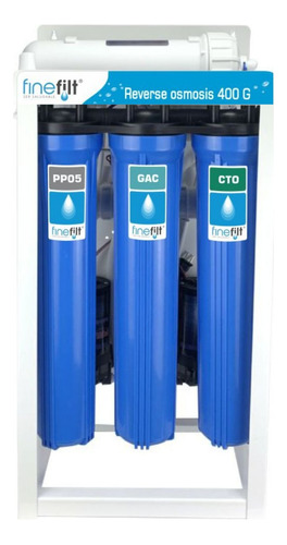Sistema De Osmosis Inversa Para Filtración De Agua - 400 Gpd