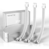 Kit De Cables Atx 24pin/8pin A 62pin Ezdiy-fab Blanco