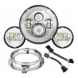 Truckmall Faros Led De 7 Pulgadas, Luces De Paso De Niebla D