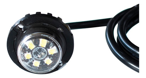 Blinker Warning Estrobo De Led Q3 6leds Blanco (1pz) Blanco