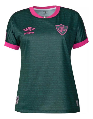 Camisa Feminina Umbro Fluminense Oficial 3 2023 (torcedora)